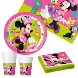 Party supply set Minnie Mouse 37 Pieces