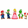 Set of Figures Super Mario Mario and his Friends 5 Pieces