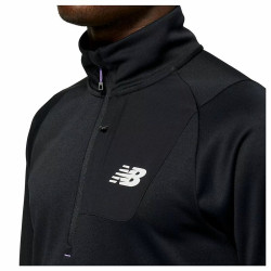 Men’s Sweatshirt without Hood New Balance Impact Run AT Black