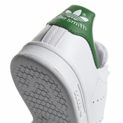 Sports Shoes for Kids STAN SMITH J  Adidas Originals Stan Smith White