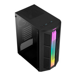 Micro ATX/ATX/ ITX Midtower Case Aerocool Prime RGB Black