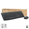 Keyboard and Mouse Logitech 920-012077 Graphite Monochrome QWERTY