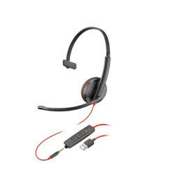 Headphones HP 80S06A6 Black