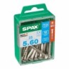 Box of screws SPAX 4197000500602 Wood screw Flat head (5 x 60 mm) (5,0 x 60 mm)