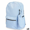 School Bag Light Blue 37 x 50 x 7 cm (6 Units)