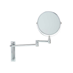 Magnifying Mirror Extendable Ø 17 cm Metal (6 Units)