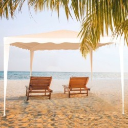 Gazebo Aktive 300 x 240 x 300 cm Metal Polyester Cream