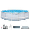 Detachable Pool Intex Chevron Prism Circular 427 x 107 cm