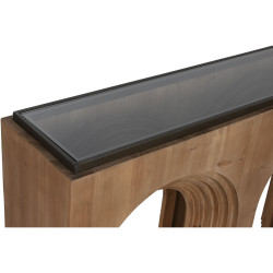 Console Home ESPRIT Crystal Fir 122 x 30 x 80 cm