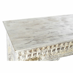 Side table DKD Home Decor White Mango wood 150 x 41 x 76 cm