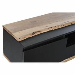 TV furniture DKD Home Decor Black 145 x 45 x 50 cm Brown Mango wood