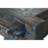 Centre Table Home ESPRIT Blue Teak 150 x 150 x 40 cm