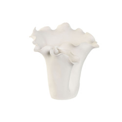 Vase Home ESPRIT White Ceramic 29 x 26 x 27 cm