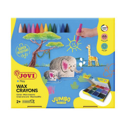 Coloured crayons Jovi 979 300 Units Box