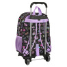 School Rucksack with Wheels Monster High Creep Black 33 x 42 x 14 cm