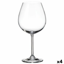 Set of cups Bohemia Crystal Clara 650 ml (6 Units) (4 Units)