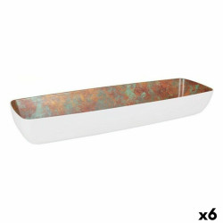 Bowl Viejo Valle White Melamin 53 x 16,2 x 7,5 cm (6 Units)