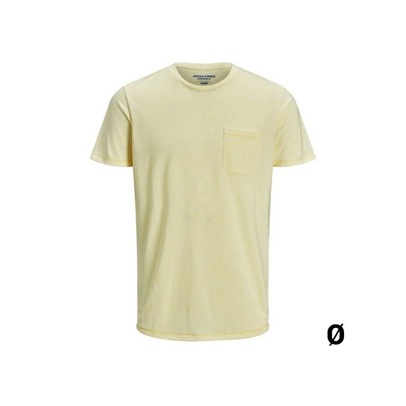 Men’s Short Sleeve T-Shirt Jack & Jones 12171674 FLA Yellow