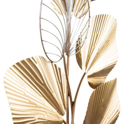 Wall Decoration 50 x 6 x 98,5 cm Golden Metal