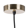 Ceiling Light Crystal Metal 29 x 29 x 24 cm