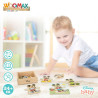 Child's Wooden Puzzle Disney + 2 Years (12 Units)