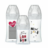 Set of baby's bottles Dodie 3 uds