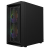 ATX Semi-tower Box Logic ATOS ARGB Black