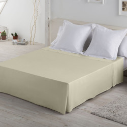 Top sheet Alexandra House Living Beige 220 x 275 cm