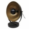 Desk lamp DKD Home Decor Black Golden Metal (34 x 22 x 35 cm)