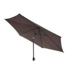 Sunshade DKD Home Decor Black Brown Steel 300 x 300 x 250 cm