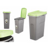 Rubbish bin Stefanplast Green Grey Plastic 25 L (6 Units)