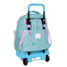 School Rucksack with Wheels Frozen Hello spring Blue 33 X 45 X 22 cm