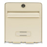 Letterbox Burg-Wachter   Beige Plastic Galvanised Steel