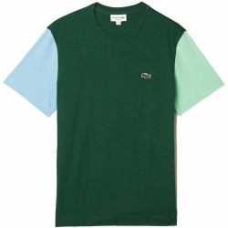 Men’s Short Sleeve T-Shirt Lacoste Tee-Shirt Green Men