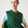 Men’s Short Sleeve T-Shirt Lacoste Tee-Shirt Green Men