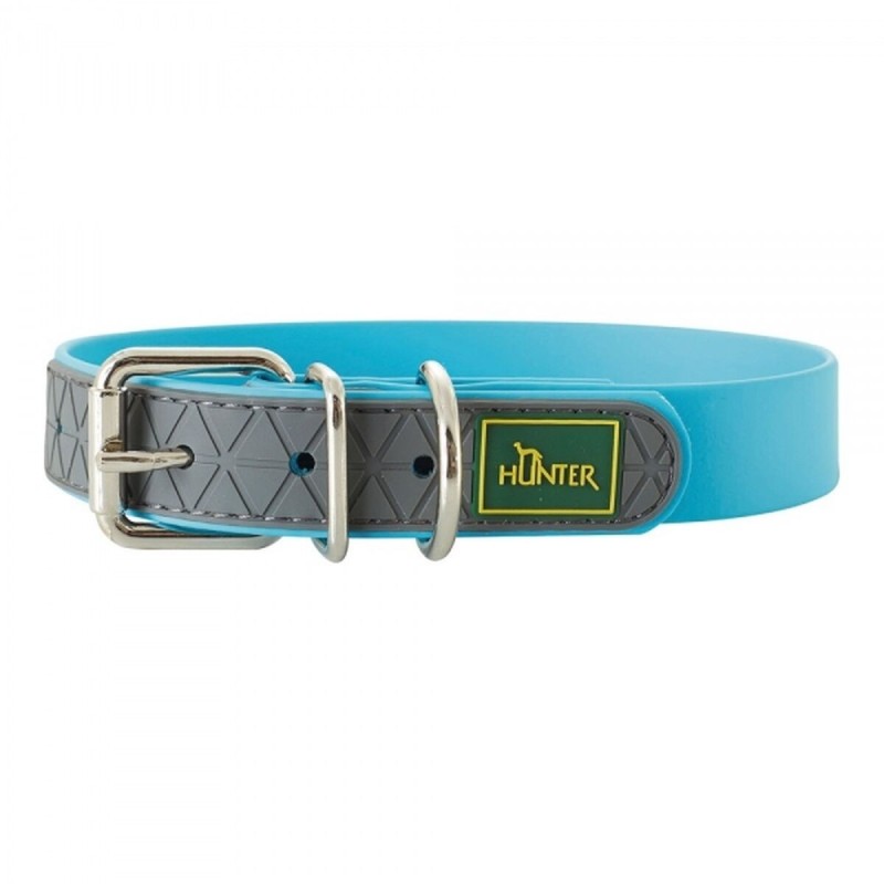 Dog collar Hunter Convenience Turquoise