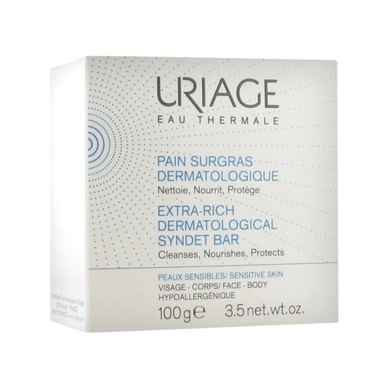 Cleaner Uriage Pan Surgras 100 g Dermatological Cleansing Bar