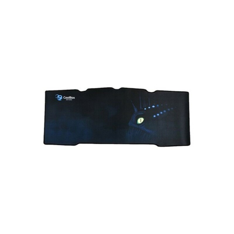 Mouse Mat CoolBox DG-ALG001 Black Multicolour