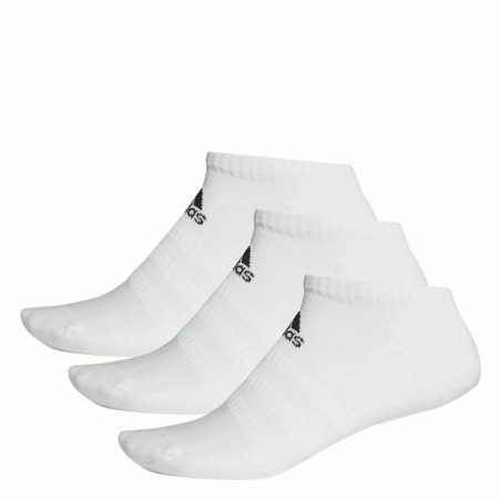 Ankle Sports Socks Adidas  Cushioned 3 pairs White