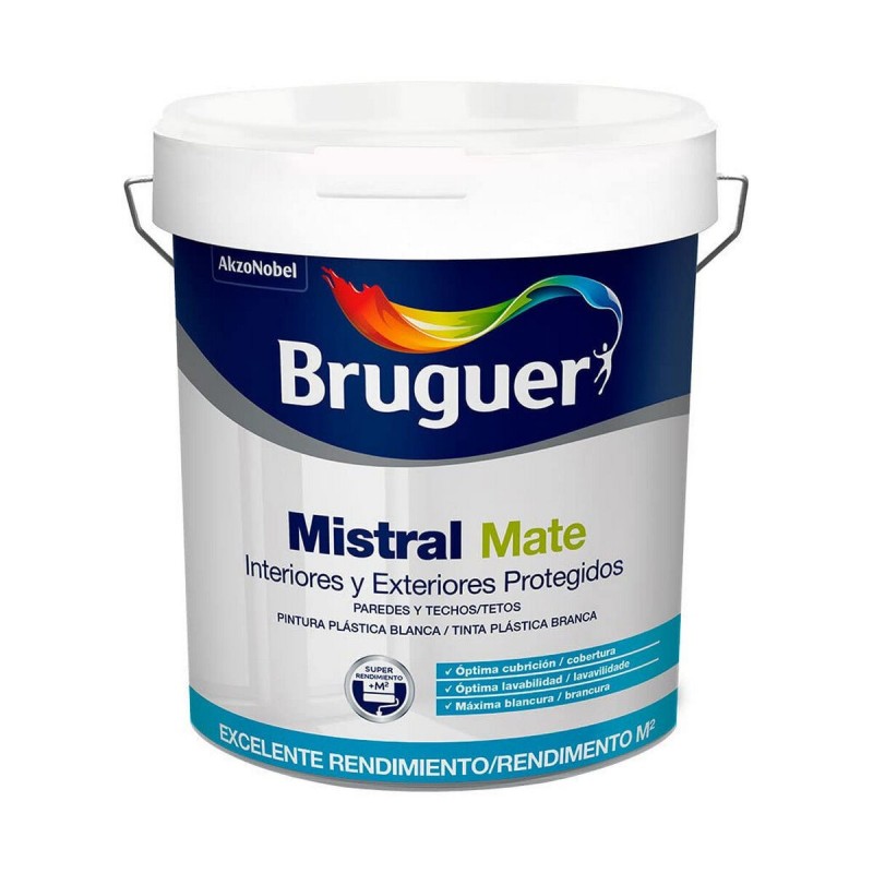 Paint Bruguer Mistral 5586676 Black 750 ml