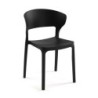 Chair Versa Black 39,5 x 79 x 41,5 cm (4 Units)