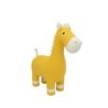 Fluffy toy Crochetts AMIGURUMIS MAXI Yellow Horse 94 x 90 x 33 cm