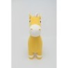 Fluffy toy Crochetts AMIGURUMIS MAXI Yellow Horse 94 x 90 x 33 cm