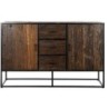 Sideboard DKD Home Decor Wood Metal Mango wood (140 x 43 x 91 cm)