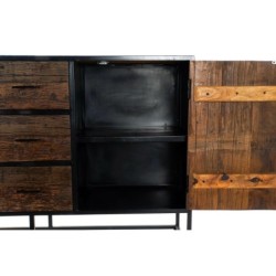 Sideboard DKD Home Decor Wood Metal Mango wood (140 x 43 x 91 cm)