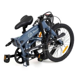 Electric Bike Youin You-Ride Barcelona 9600 mAh Grey Blue 20" 250 W 25 km/h