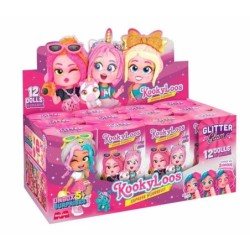 Doll with Pet Kookyloos Glitter Glam 1 Unit