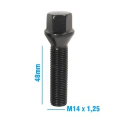 Wheel bolts OMP OMPS09881401 M14 x 1,25 4 Units