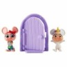 Figures Bandai Mouse in the house 3 Pieces 10 x 14 x 3,5 cm