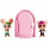 Figures Bandai Mouse in the house 3 Pieces 10 x 14 x 3,5 cm